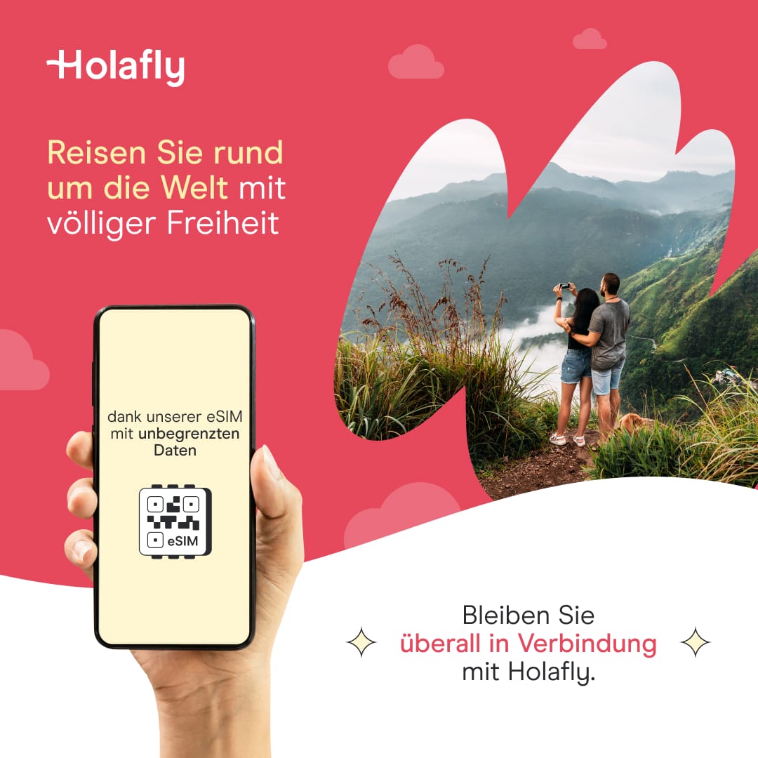 Holafly Rabattcode Juli 2025 – Spare 5% auf alle eSIMs mit Code ADAMANDLINDS